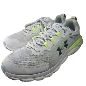 Under Armour Charged Men Sz 10.5 Gray/ Black Sport Y2k Boho Cottage Street[6C